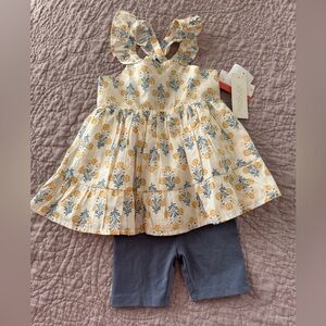 NWT Rachel Zoe 2-Piece Baby Girl Set